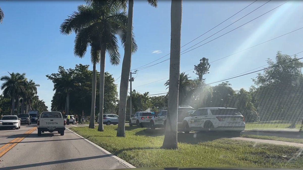 Child hit by car at school bus stop in Lee County