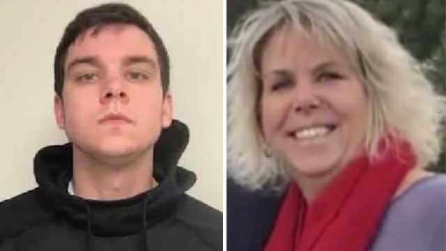 Man accused of stabbing his mother to death outside Catholic church