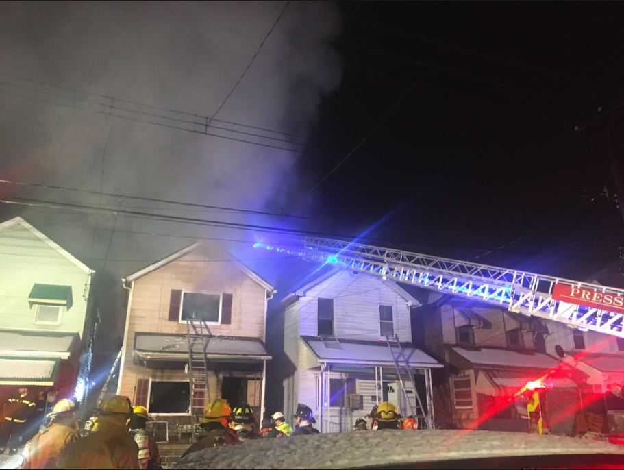 10 People Escape Flames As Fire Spreads Through 3 Homes In McKees Rocks