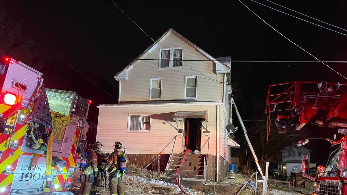 Twoalarm fire erupts in McKeesport house