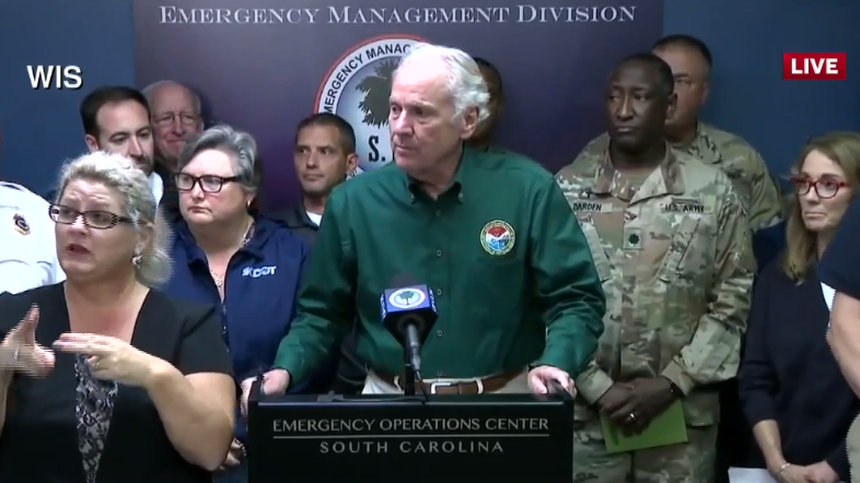 Tropical disturbance prompts State of Emergency in South Carolina; residents urged to prepare