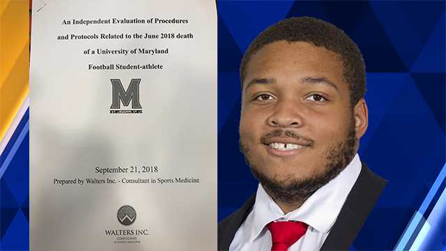 Report Finds Umd Culpable In Death Of Jordan Mcnair