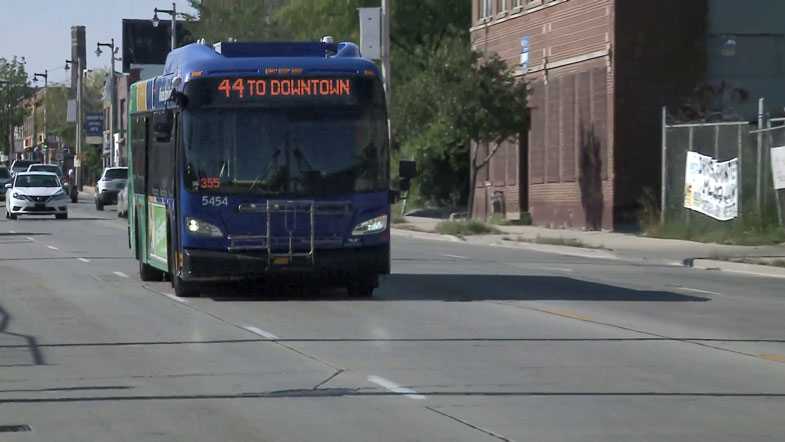 A photo of an MCTS bus