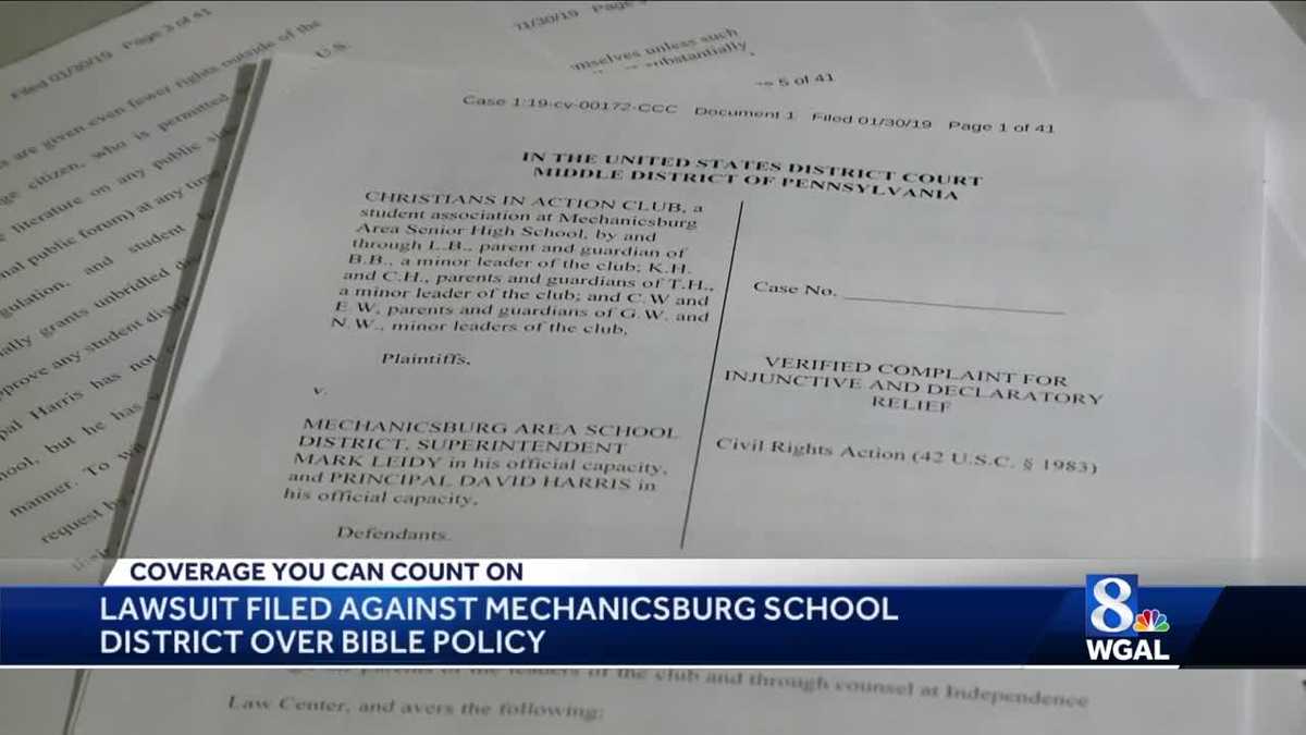 Students sue school district over claims they weren't allowed to hand