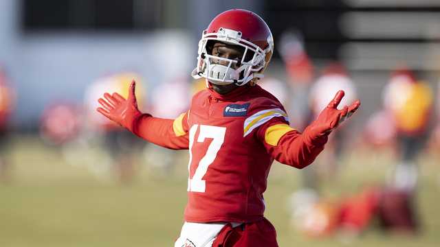 Mecole Hardman injury update: Chiefs WR placed back on injured reserve -  DraftKings Network