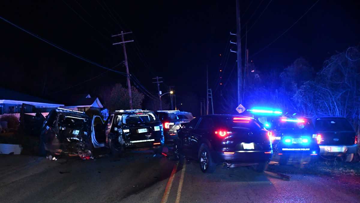Birmingham officers injured after crash, struggle involving domestic ...