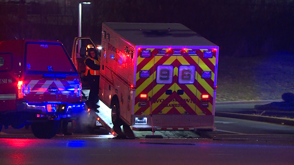 Police: 3 medics hurt after crash involving ambulance in Forest Park