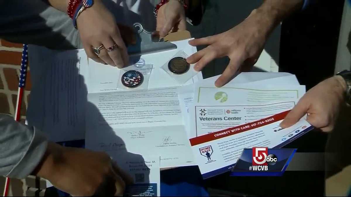Operation Thank a Vet underway in Boston