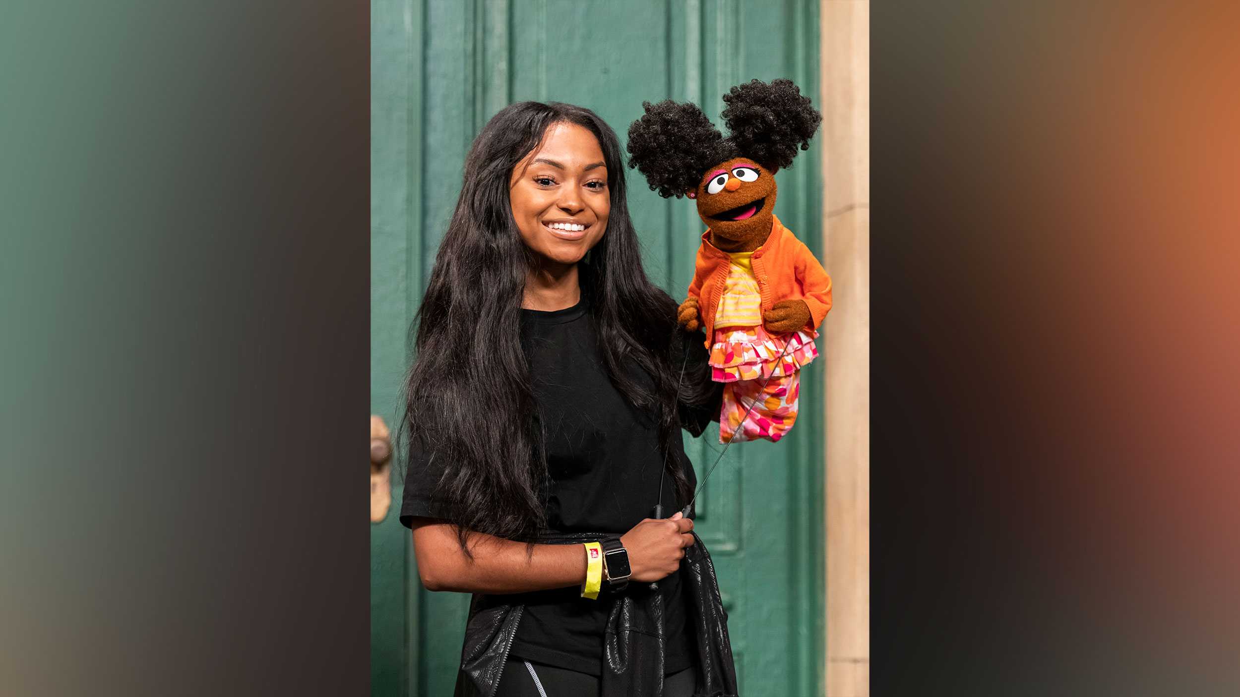 She grew up watching 'Sesame Street.' Then she made history as the show's first Black female puppeteer