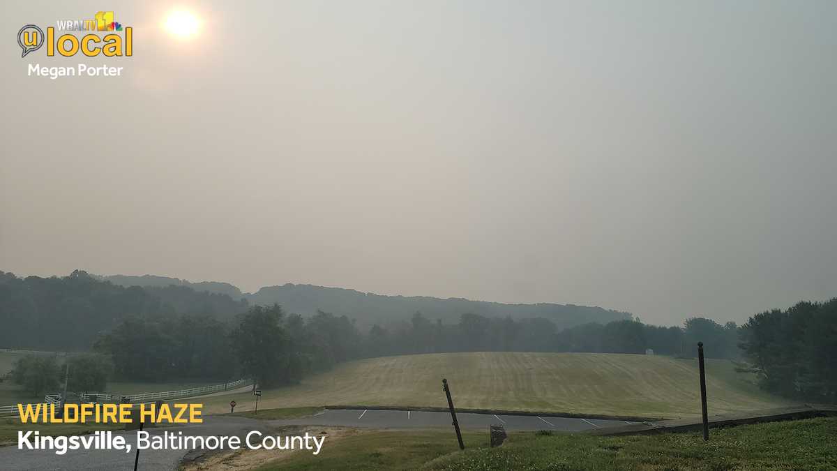 Smoke in Maryland from Canada wildfires | Photos