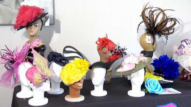 Millinery busy preparing hats for 149th Preakness