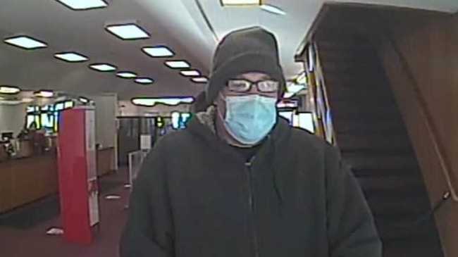 Surveillance image from bank robbery