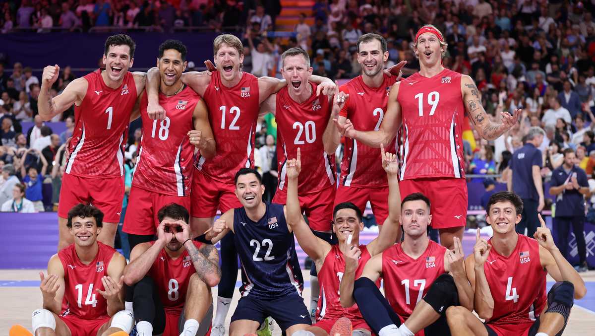 Team USA men's volleyball defeats Argentina in preliminary round