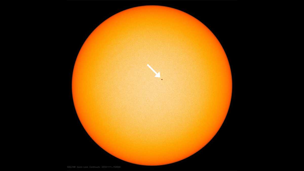 Mercury transits sun for last time until 2032