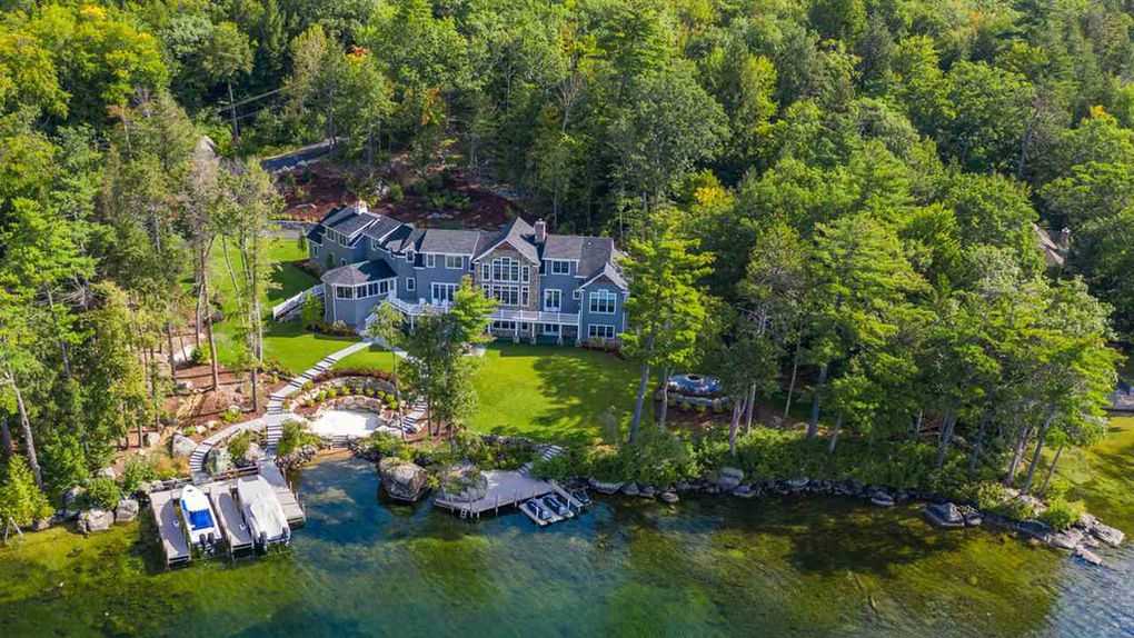 Mansion Monday Sprawling lakefront home in Meredith