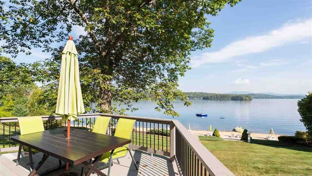 Mansion Monday A beautiful log home on Lake Winnisquam in Meredith