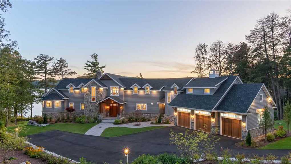 Mansion Monday Sprawling lakefront home in Meredith