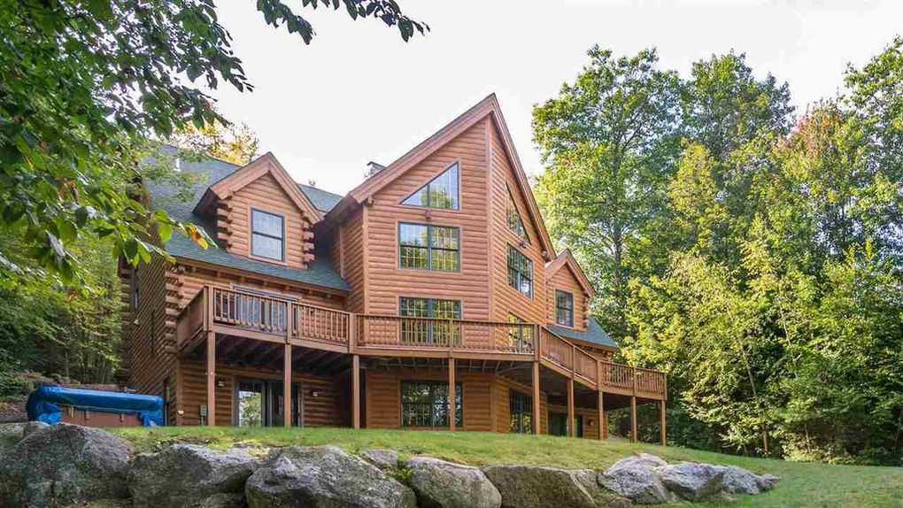 Mansion Monday A beautiful log home on Lake Winnisquam in Meredith
