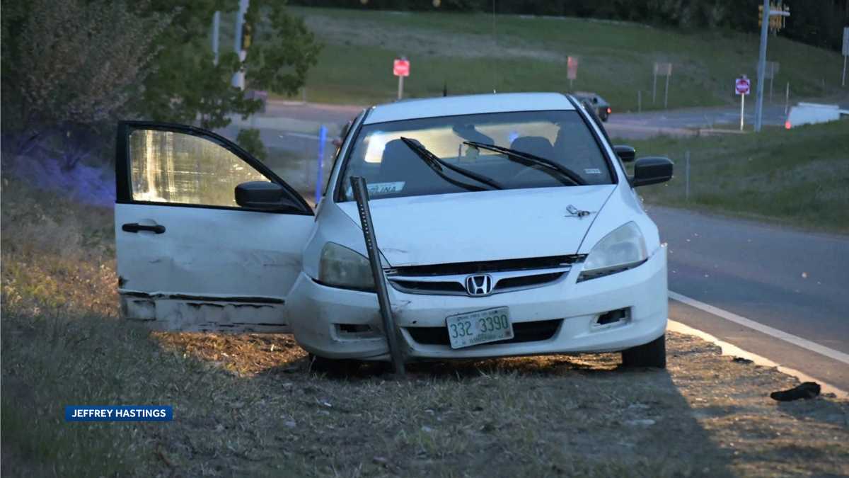 Man arrested following Merrimack crash