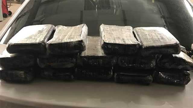 Routine traffic stop results in meth bust