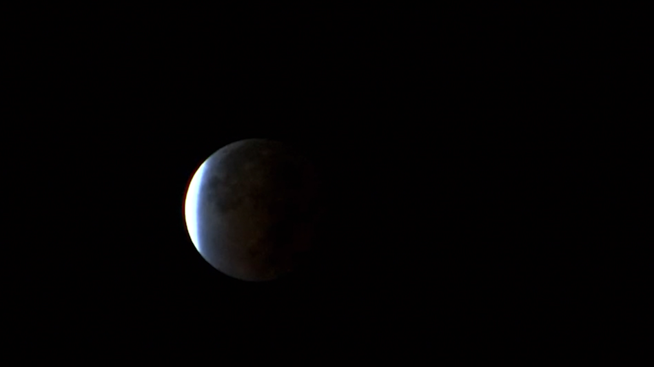 HISTORIC EVENT Partial lunar eclipse over the Omaha metro
