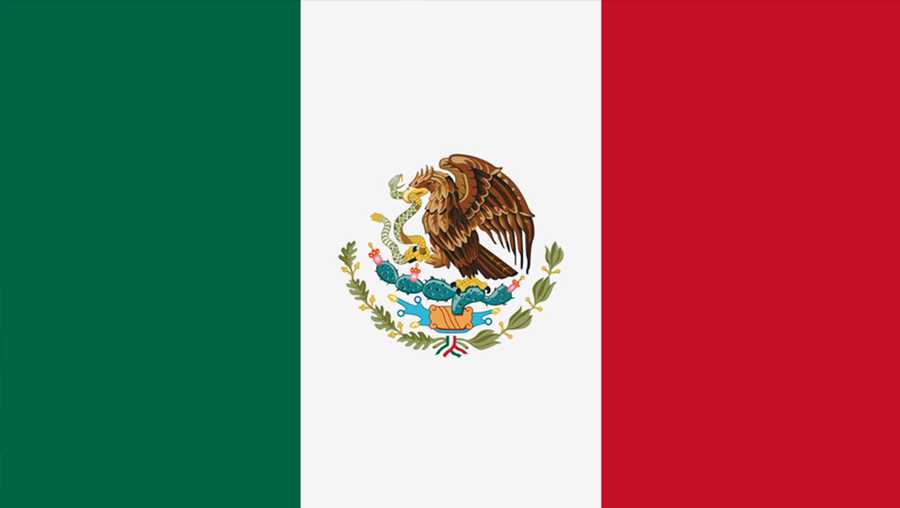 10. Mexican Flag Nail Art with Sugar Skulls - wide 10