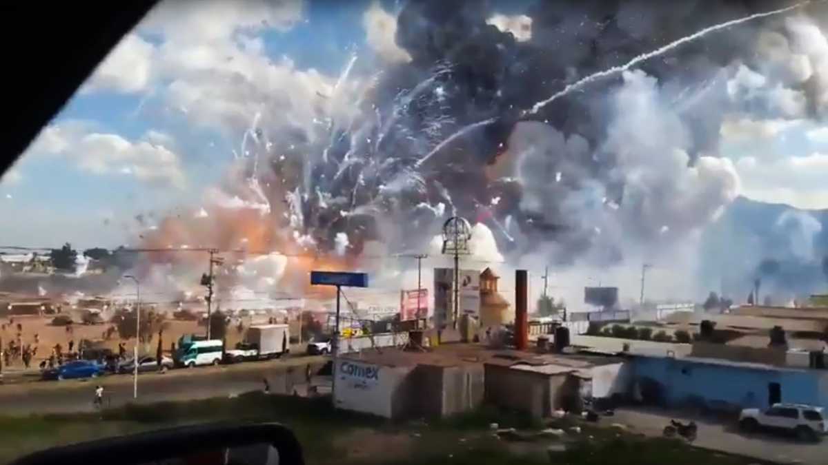 Deadly Mexico fireworks blast hit market packed for holidays