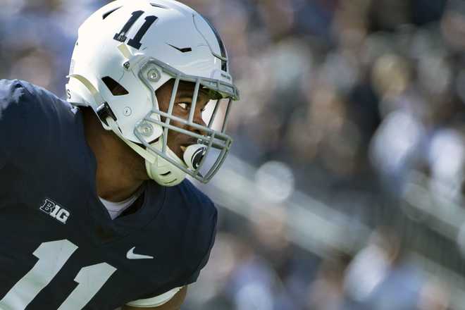 Harrisburg native, Dallas Cowboys LB Micah Parsons tosses out