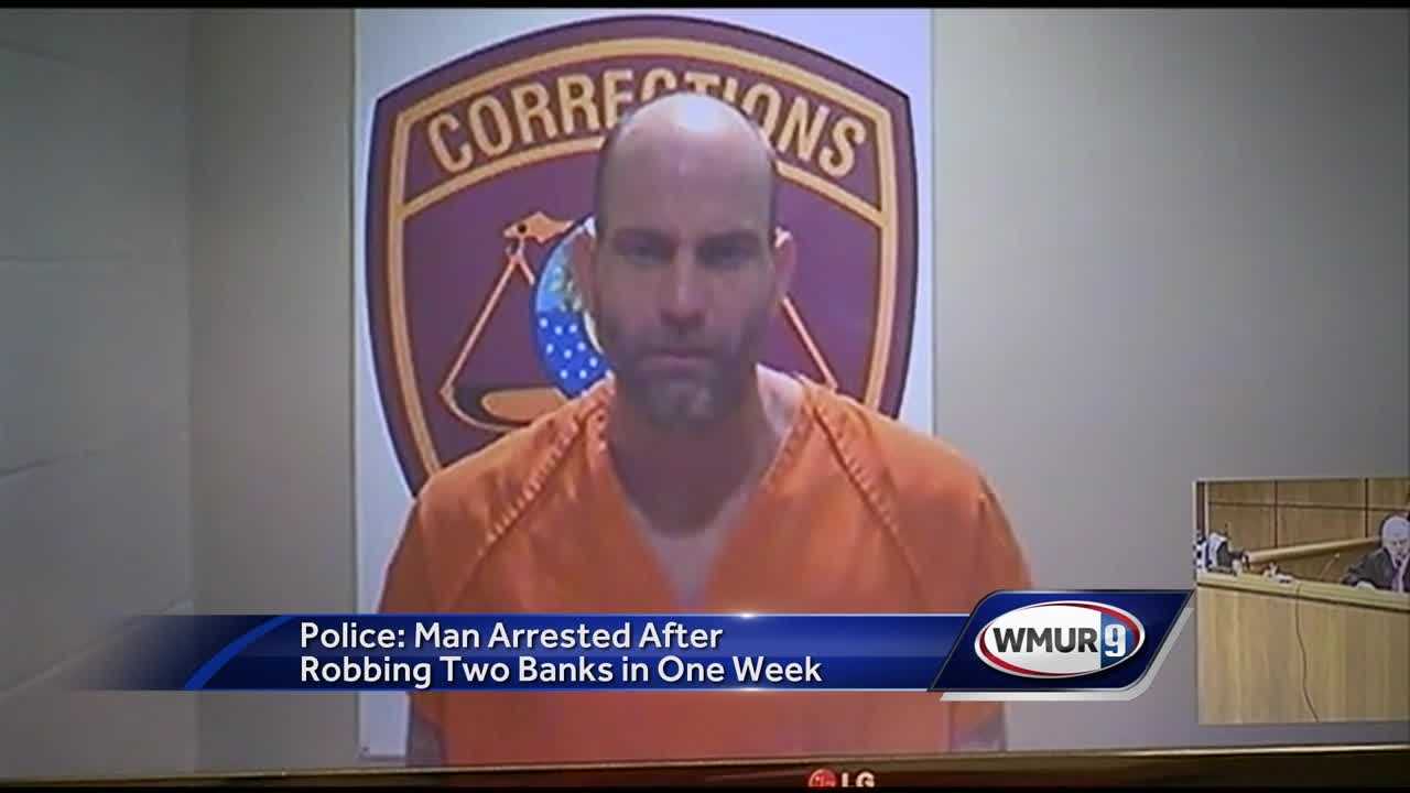 Man Sentenced To 10 Years In Prison For Manchester Bank Robberies