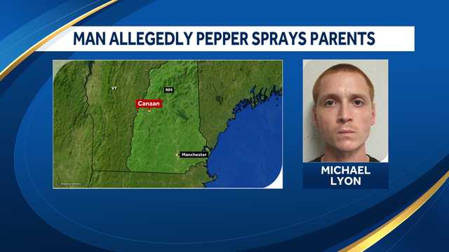 Police: Man arrested after pepper-spraying parents in Canaan, NH - Vimarsana News