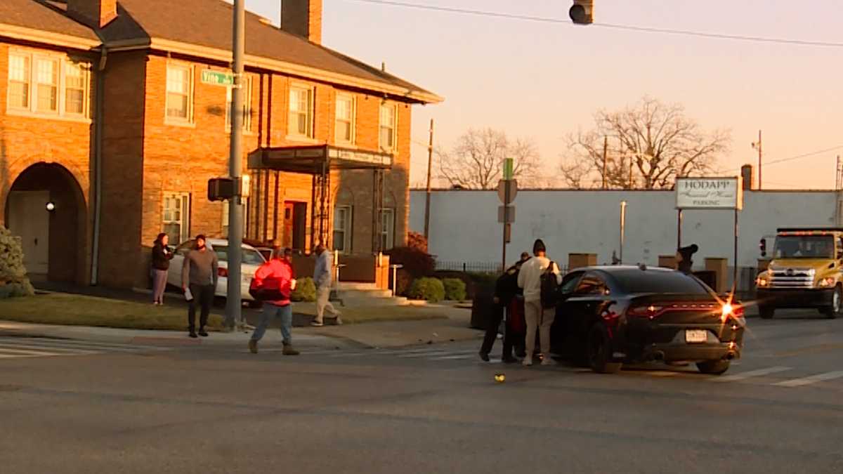 Reports of a crash into a building with injuries on ﻿﻿West North Bend