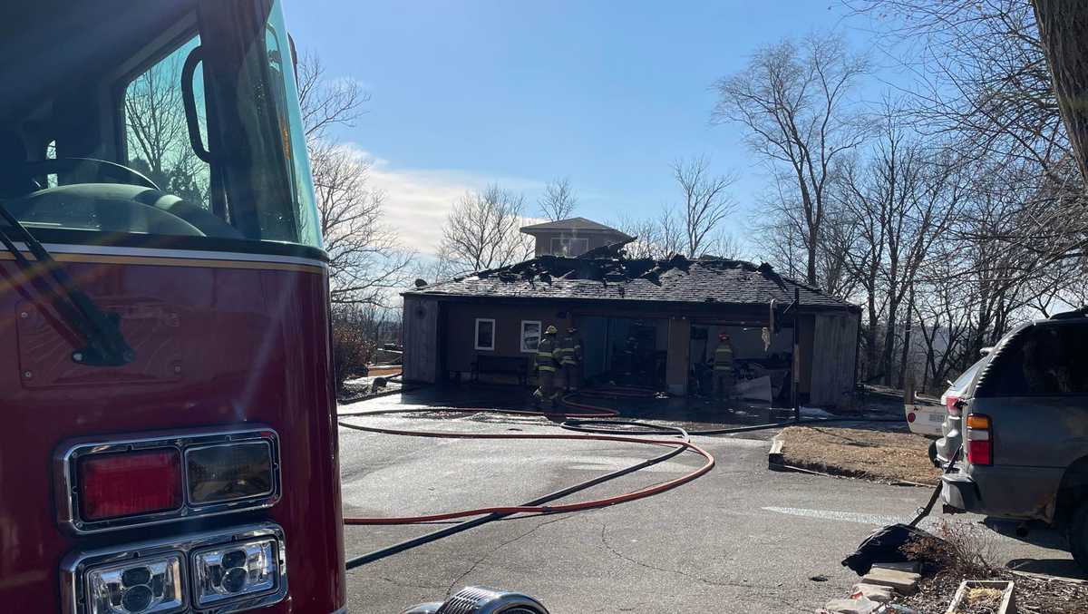 Ponca Hills house fire proves difficult for crews
