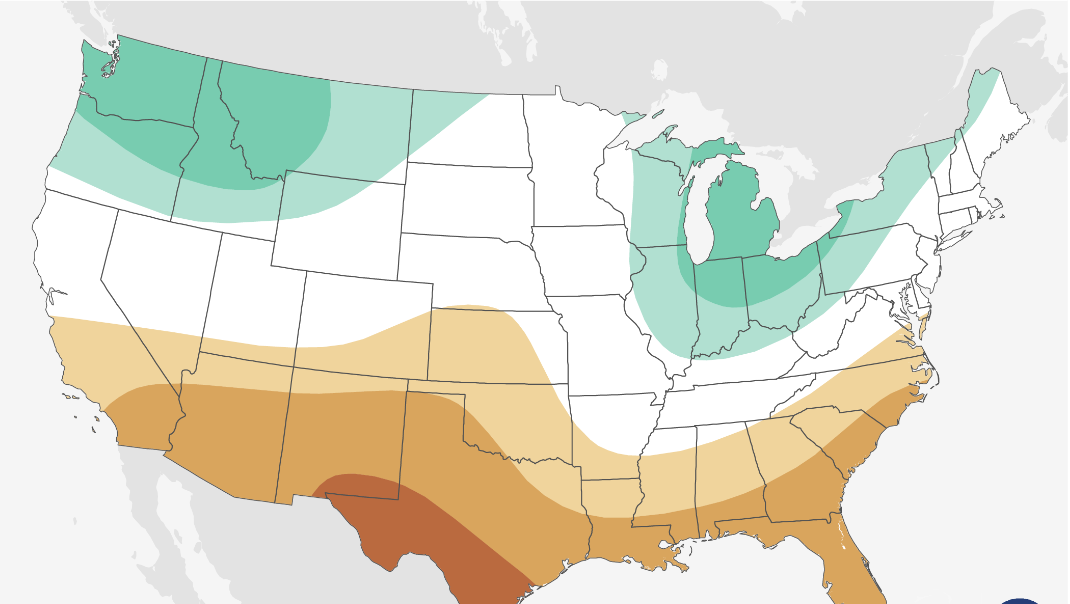 Winter outlook Aboveaverage precipitation predicted for Greater