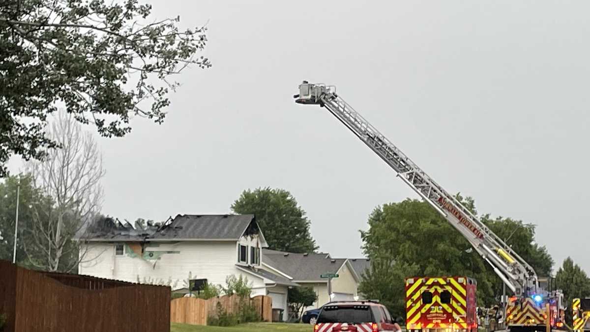 Norwalk house fire: Homeowner reports lightning strike caused fire