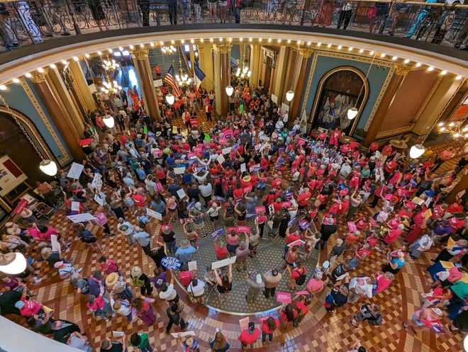 abortion&#x20;protesters&#x20;at&#x20;iowa&#x20;capitol&#x20;july&#x20;11,&#x20;2023