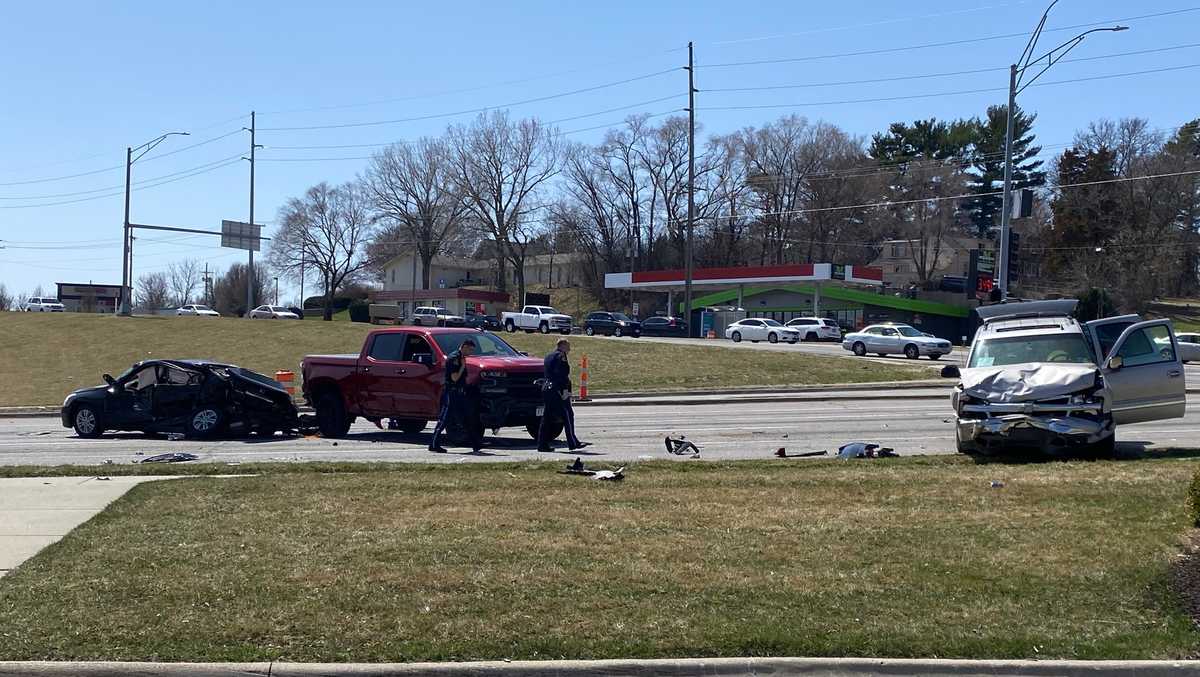 One person is dead after a 3 car crash in Omaha