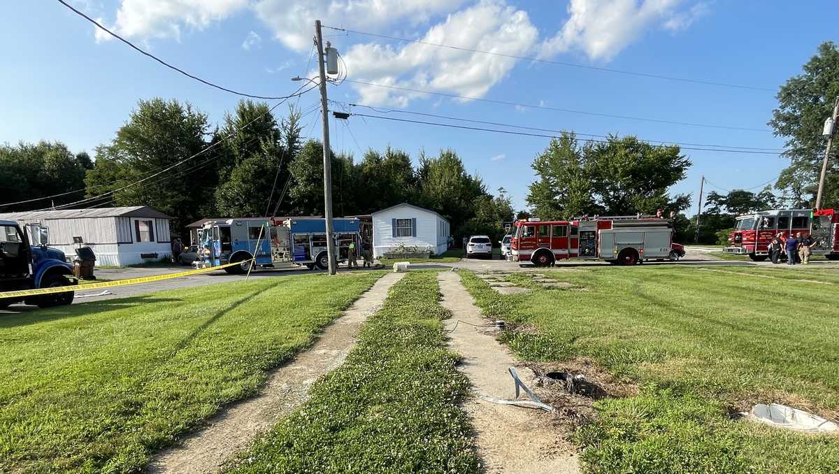 1 hospitalized, 1 arrested after house fire in Franklin Township