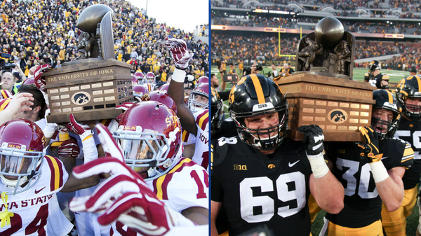 cy-hawk trophy celebrations