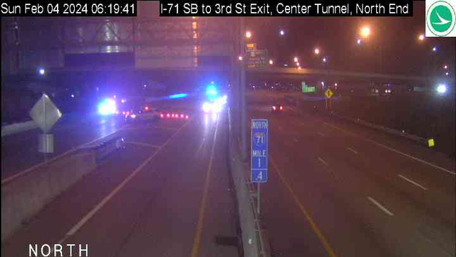 Interstate 71 southbound reopened after crash at Center Tunnel - Vimarsana News