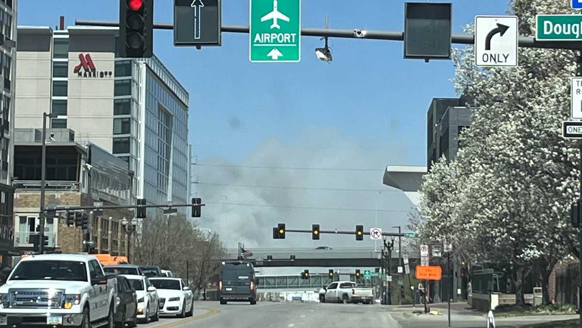 Iowa, Nebraska wildfires continue burning; smoke visible in Omaha Iowa, Nebraska wildfires continue burning; smoke visible in Omaha