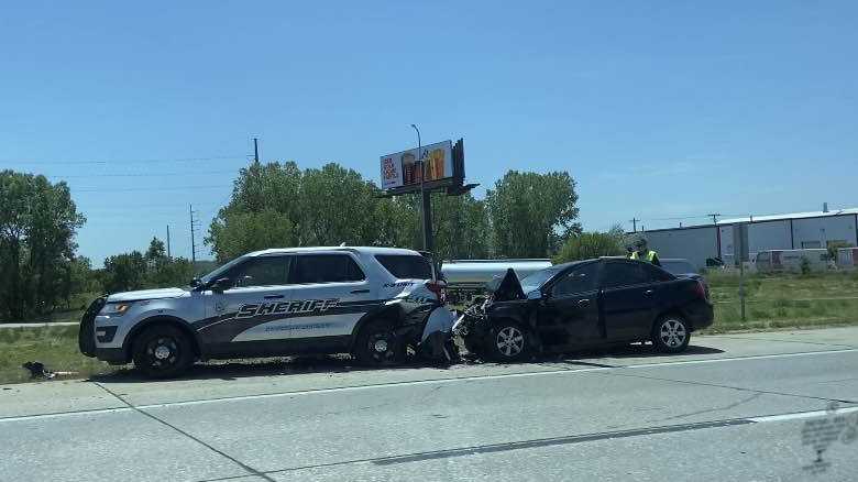 One person critically injured after crash on I-80 in Omaha