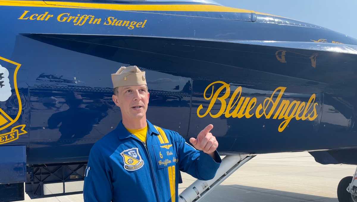 Madison native LCDR Griffin Stangel flies high with the Blue Angels -  Wisconsin Life