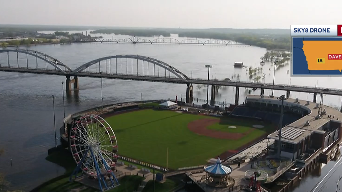 Due to flooding, River Bandits will play Baseball in Iowa City