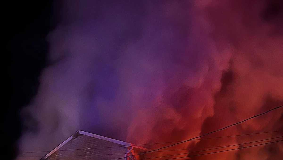 PHOTOS: Overnight fire destroys Dauphin County house