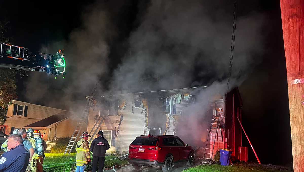 PHOTOS: Overnight fire destroys Dauphin County house