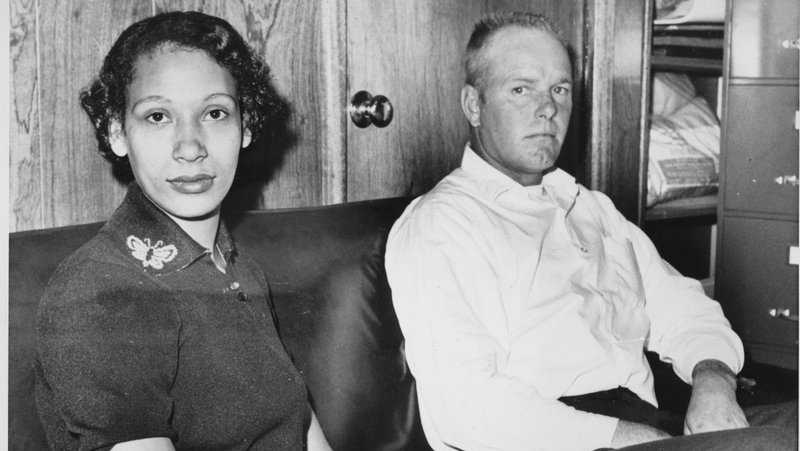 This Jan. 26, 1965 file photo shows Mildred Loving and her husband Richard P Loving. Fifty years after Mildred and Richard Loving’s landmark legal challenge shattered the laws against interracial marriage in the U.S., some couples of different races still talk of facing discrimination, disapproval and sometimes outright hostility from their fellow Americans. 