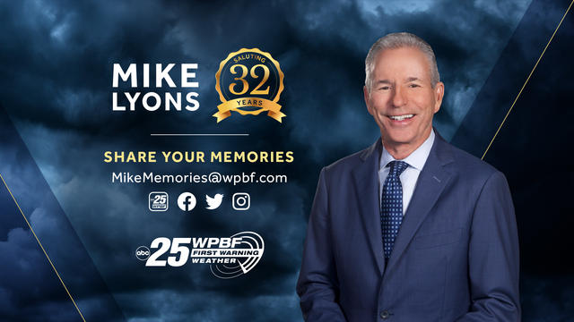 WPBF 25 News Severe Weather Expert Mike Lyons retiring after 32 years - Vimarsana News