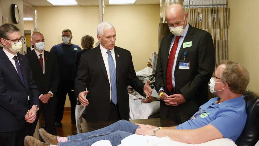 Member of Vice President Mike Pence's staff tests positive for ...