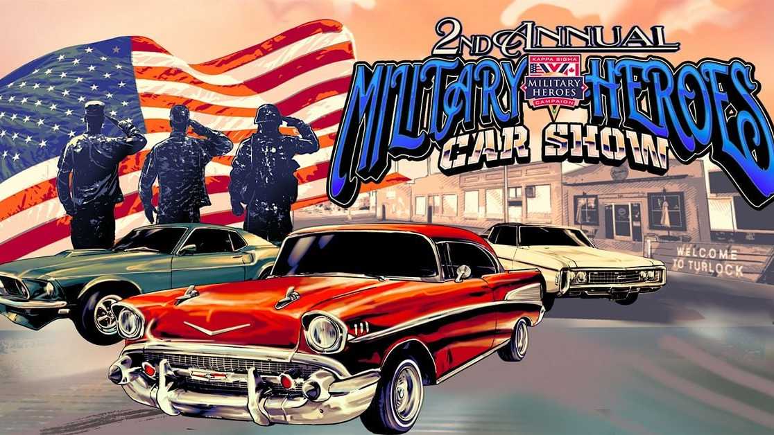 Annual Military Heroes Car Show returns to Turlock this Saturday