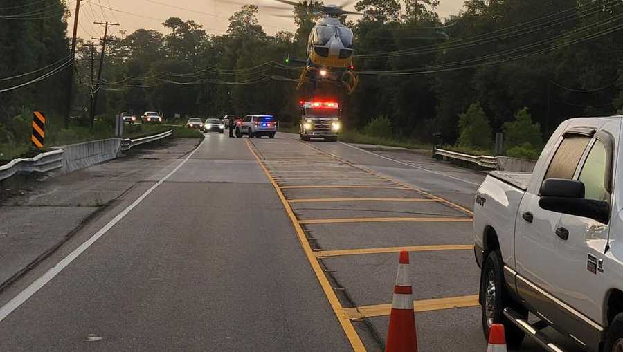 St. Tammany Slidell two car crash Military Road